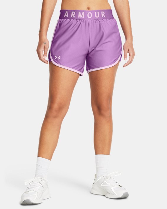 Under Armour Shorts Donna Play Up 5''-Provence Purple