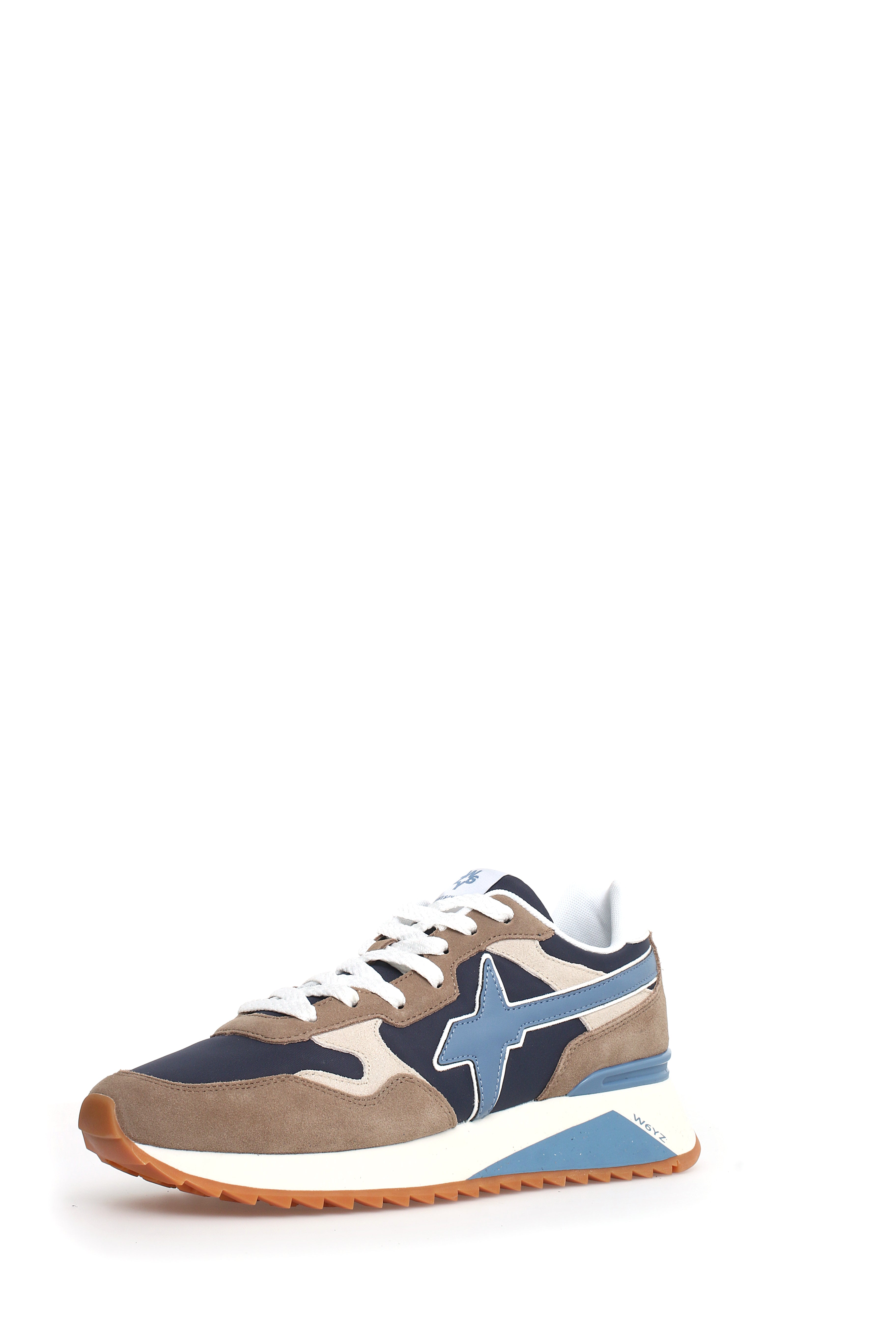 W6YZ-Sneaker Uomo Yak M-Taupe Navy